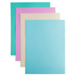 Папка-уголок Бюрократ Pastel EPAST/PINK (A4, пластик, толщина пластика 0,18мм, розовый)