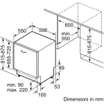 Посудомоечная машина Bosch SMV25AX06E