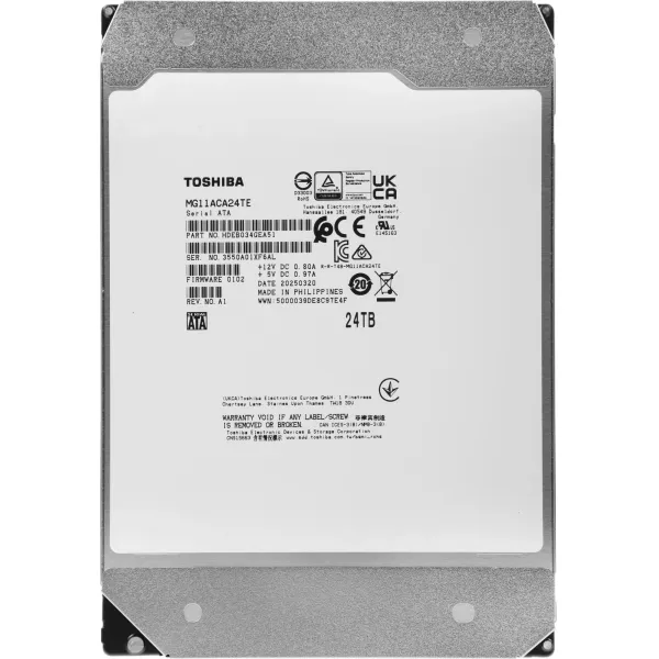 Жесткий диск HDD 24Тб Toshiba Enterprise Capacity (3.5