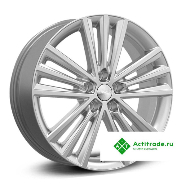 Скад Манчестер R19/7.5J PCD 5x114,3 ET 35 ЦО 67,1 насыщенный серебристый