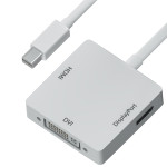 Переходник Greenconnect (DisplayPort (m), DisplayPort (f); DVI-D (f); HDMI (f))