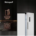Холодильник Weissgauff WSBS 500 Inverter (No Frost, A+, 2-камерный, Side by Side, инверторный компрессор, белый)