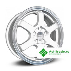 Скад Киото R15/6J PCD 4x100 ET 48 ЦО 54,1 белый с полированной лицевой поверхностью [2150624]
