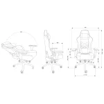 Кресло игровое Cactus CS-CHR-0112