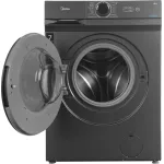 Стиральная машина Midea MF100W70/S-RU(59.5x85x40см, фронтальная, макс:7кг, 1200об/мин, защита от протечек, темно-серебристый)