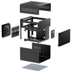 Корпус Zalman N2 Black (Midi-Tower, 2xUSB3.0, 3x120мм)