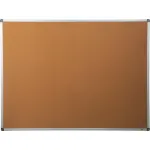 Демонстрационная доска Cactus CS-CBD-90X120 (90x120см, пробка/алюминий, рама алюминий, поверхность пробковая, коричневый)