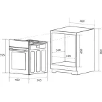 Электрический духовой шкаф Zugel ZOE451B