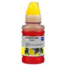 Чернила Cactus CS-EPT6734 (желтый; 100мл; Epson L800, L810, L850, L1800) [CS-EPT6734]