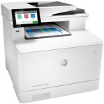 МФУ HP Color LaserJet Enterprise MFP M480f (лазерная, цветная, A4, 2048Мб, 27стр/м, 600x600dpi, авт.дуплекс, 4'800стр в мес, RJ-45, USB)