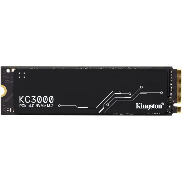 Жесткий диск SSD 2Тб Kingston KC3000 (2280, 7000/7000 Мб/с, 1000000 IOPS, PCIe 4.0 x4 (NVMe), для ноутбука и настольного компьютера)