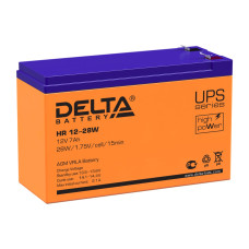 Батарея Delta HR 12-28 W (12В, 7Ач) [HR 12-28 W]