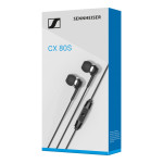 Гарнитура Sennheiser CX 80S (проводные вкладыши в ушной раковине закрытые, 1.2м, 3.5 мм)