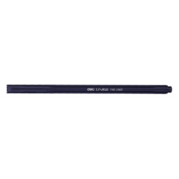 Набор ручек капиллярных Deli EQ900-12 (игловидный пиш. наконечник, 0,45мм, ассорти, 12)