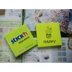 Блок самоклеящийся Hopax 21167 (бумага, зеленый, 76x76мм, 100листов, 70г/м2)