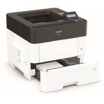 Принтер Ricoh P 801 (лазерная, черно-белая, A4, 2048Мб, 60стр/м, 1200x1200dpi, авт.дуплекс, 275'000стр в мес, Ethernet, NFC, USB)