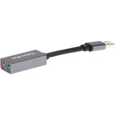 Адаптер VCOM (USB 2.0 Type-C (m), 2 x mini jack 3.5 mm (f))