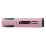 Текстовыделитель Silwerhof 108133-26 (скошенный пишущий наконечник, толщина линии 1-5мм, розовый пастельный)