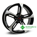 LegeArtis A513 R18/8J PCD 5x112 ET 39 ЦО 66,6 черный с полированной лицевой поверхностью