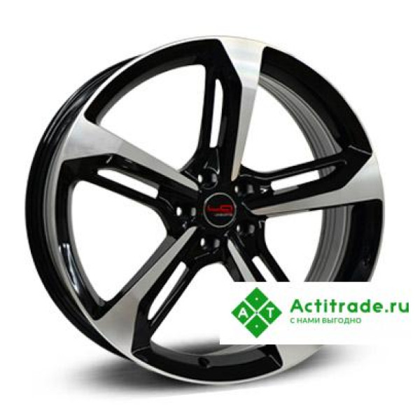 LegeArtis A513 R18/8J PCD 5x112 ET 39 ЦО 66,6 черный с полированной лицевой поверхностью