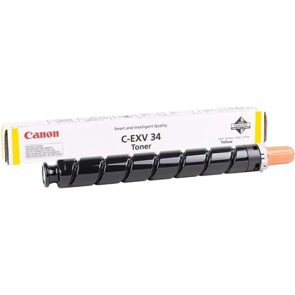 Тонер Canon C-EXV34 Y (3785B002) (желтый; 16000стр; туба; iR C2020, C2025, C2030, C2220, C2225, C2230)