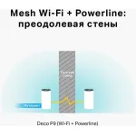 TP-Link Wi-Fi+Powerline система Deco P9 (3-pack)