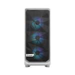 Корпус Fractal Design Meshify 2 Compact RGB White TG Clear Tint (1x120мм)