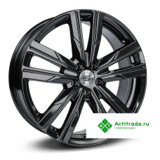 RST R089 R19/7J PCD 5x108 ET 33 ЦО 60,1 черный глянцевый