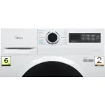 Стиральная машина Midea MF01610US40/W(59.5x85x40см, фронтальная, макс:6кг, 1000об/мин, белый)