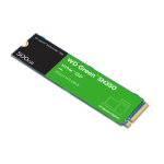 Жесткий диск SSD 500Гб Western Digital Green (M.2, 2400/1500 Мб/с, 300000 IOPS, PCI-E, для ноутбука и настольного компьютера)