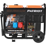 Электрогенератор Patriot GRD 7500DAW (дизельный, трехфазный, пуск автоматический/ручной/электрический, 7,5/7кВт, непр.работа 8ч)