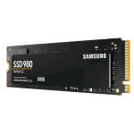 Жесткий диск SSD 500Гб Samsung 980 (M.2, 3100/2600 Мб/с, 470000 IOPS, PCI-E, для ноутбука и настольного компьютера)