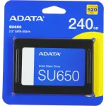 Жесткий диск SSD 240Гб ADATA SU650 (2.5