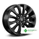 Premium Series КР007 Pajero Sport R20/8J PCD 6x139,7 ET 38 ЦО 67,1 черный глянцевый