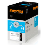 Hyperline UUTP4-C6-S23-IN-PVC-GY-305