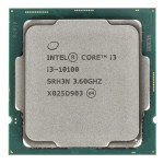 Процессор Intel Core i3-10100 (3600MHz, LGA1200, Intel UHD Graphics 630)