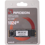 Жесткий диск SSD 1Тб AMD Radeon R5 (2280, 557/481 Мб/с, SATA)