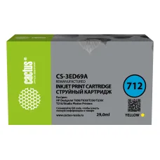 Cactus CS-3ED69A (желтый; 29стр; DJ T230, T630, T650)