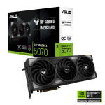 Видеокарта GeForce RTX 5070 2610МГц 12Гб ASUS TUF Gaming OC (GDDR7, 192бит, 2xHDMI, 3xDP)