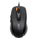 Мышь A4Tech X-718BK Black USB (кнопок 7, 3000dpi)
