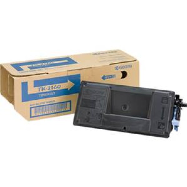 Тонер-картридж Kyocera TK-3160 (черный; 12500стр; P3045dn, P3050dn, P3055dn, P3060dn)