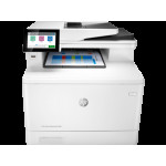 МФУ HP Color LaserJet Enterprise MFP M480f (лазерная, цветная, A4, 2048Мб, 27стр/м, 600x600dpi, авт.дуплекс, 4'800стр в мес, RJ-45, USB)