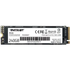 Жесткий диск SSD 240Гб Patriot (2280, 1700/1000 Мб/с) [P310P240GM28]