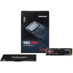 Жесткий диск SSD 250Гб Samsung 980 Pro (M.2, 6400/2700 Мб/с, 600000 IOPS, PCI-E, 512Мб, для ноутбука и настольного компьютера)