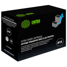 Картридж Cactus CS-CF281X-MPS (оригинальный номер: CF281XX; черный; 30000стр; LJ Ent M630, M605dn, M606dn, M605x) [CS-CF281X-MPS]