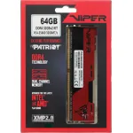 Память DIMM DDR4 2x32Гб 3200МГц Patriot Memory (25600Мб/с, CL18, 288-pin, 1.35 В)
