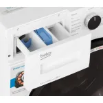 Стиральная машина Beko WSPE6H616W(фронтальная средняя, класс стирки/отжима/э.потребления: A/B/A+++ , макс: 6,5кг, 1200 об/мин, инвертер, 59.6x84x44см, белый)