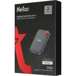 Внешний жесткий диск Внешний SSD 2Гб Netac ZX20 (2.5