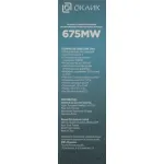 Oklick 675MW Red USB (радиоканал, кнопок 3, 1000dpi)
