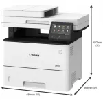 МФУ Canon i-SENSYS MF552dw (лазерная, черно-белая, A4, 1024Мб, 43стр/м, 1200x1200dpi, авт.дуплекс, 150'000стр в мес, Wi-Fi)